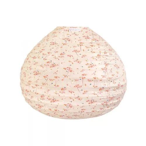 Lampion tissu boule japonaise goutte Dandélion - Bibop et Lula