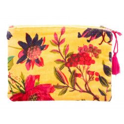 Pochette plate velours Parvati - Bibop et Lula