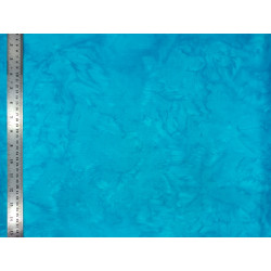 Coton Batik marbré-turquoise - Bibop et Lula