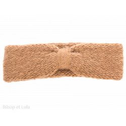 Bandeau sixties laine Marron - Bibop et Lula