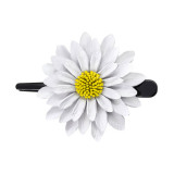 Barrette cuir Dahlia - Bibop et Lula