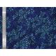 Coton Batik Feuillage nuit - Bibop et Lula