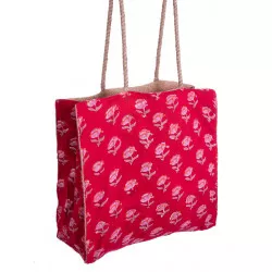 Sac cabas toile de jute Manju - Bibop et Lula