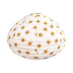 Lampion tissu boule japonaise goutte Bally - Bibop et Lula