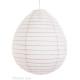 Lampion tissu boule japonaise oeuf Haldia - Bibop et Lula