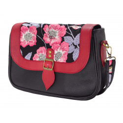 Sac besace Rosetta Noir - Bibop et Lula