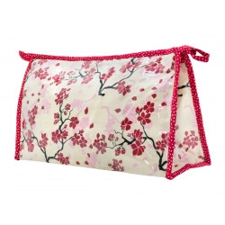 Trousse de toilette plastifiée Sakura - Bibop et Lula