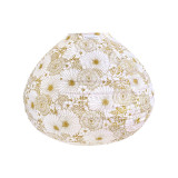 Lampion tissu boule japonaise goutte Bouquet Gold - Bibop et Lula