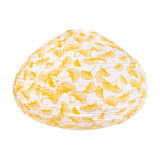 Lampion tissu boule japonaise goutte Gingko Yellow - Bibop et Lula