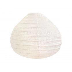 Lampion tissu boule japonaise goutte Lin - Bibop et Lula