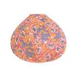 Lampion tissu boule japonaise goutte Rosetta Yellow - Bibop et Lula