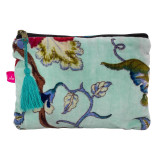 Grande pochette plate velours Alisha - Bibop et Lula