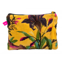 Pochette plate velours Parvati - Bibop et Lula