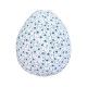 Lampion tissu boule japonaise oeuf Blue Poppy - Bibop et Lula