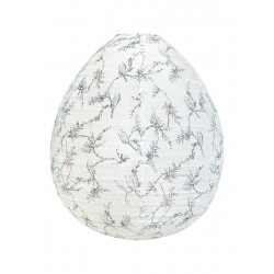 Lampion tissu boule japonaise oeuf Lima - Bibop et Lula