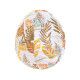 Lampion tissu boule japonaise oeuf Rio - Bibop et Lula