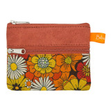 Petit porte-monnaie deux compartiments Orange Blossom - Bibop et Lula