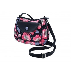 Petit sac besace Rosetta Noir - Bibop et Lula