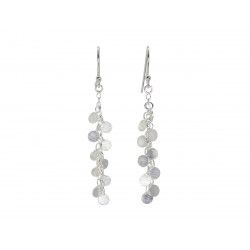 Boucles d'oreilles argent Pastilles - Bibop et Lula