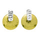 Boucles d'oreilles clous en laiton Coupoles - Bibop et Lula