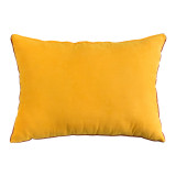 Grand Coussin rectangle Pondichery Jaune - Bibop et Lula