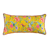 Coussin rectangle Pondichery Jaune - Bibop et Lula