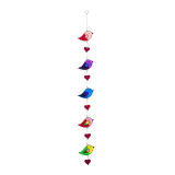 Suncatcher Guirlande d'Oiseaux Multicolores - Bibop et Lula