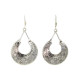 Boucles d'oreilles pendantes argent Corbeilles - Bibop et Lula