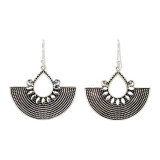 Boucles d'oreilles pendantes argent Papyrus - Bibop et Lula