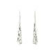 Boucles d'oreilles pendantes argent Petit Parchemin - Bibop et Lula