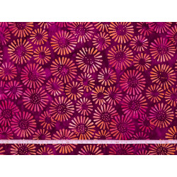 Tissu Coton Batik Feu d'artifice - Bibop et Lula