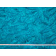 Tissu Coton Batik Marbré Bleu Turquoise - Bibop et Lula