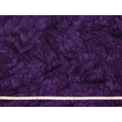 Tissu Coton Batik Marbré Mauve - Bibop et Lula