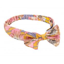 Bandeau noeud papillon Rosetta Yellow - Bibop et Lula