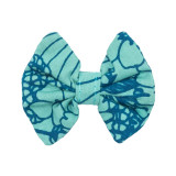 Barrette noeud papillon Flots bleu - Bibop et Lula