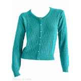 Gilet coton Turquoise - Bibop et Lula