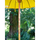 Parasol balinais jaune coton diamètre 190cm. Livraison offerte - Bibop et Lula