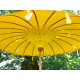 Parasol balinais jaune coton diamètre 190cm. Livraison offerte - Bibop et Lula