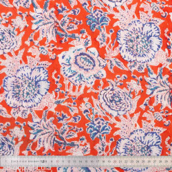 Tissu block print indien Kira - Bibop et Lula