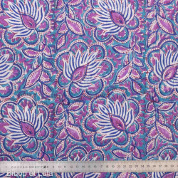 Tissu block print indien Mandi - Bibop et Lula