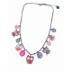 Collier Chouettes rouge - Bibop et Lula