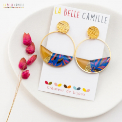 SOFIA boucles d'oreilles "Leaf -roi" - Bibop et Lula