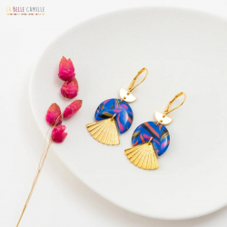 OLIVIA boucles d'oreilles "Leaf-roi" - Bibop et Lula