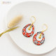 ESMEE boucles d'oreilles "Flower Terracotta" - Bibop et Lula