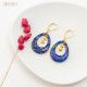 ESMEE boucles d'oreilles "Leaf Roi" - Bibop et Lula