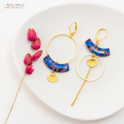 GRETA boucles d'oreilles "Leaf Roi" - Bibop et Lula