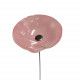 Fleurs en verre rose pale coquelicots - Moyen - Bibop et Lula