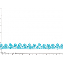 Dentelle guipure Turquoise - Bibop et Lula