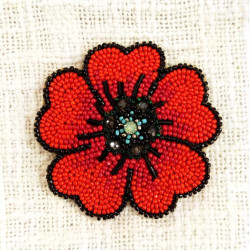 Broche Coquelicot - Bibop et Lula