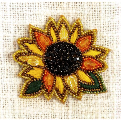 Broche Tournesol - Bibop et Lula